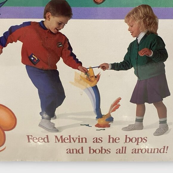 NEW Vintage 1989 Melvin The Motorized Looney Gooney Bird Game by Milton Bradley - Picture 5 of 9